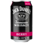 Jack Daniel's Whiskey mixed with Berry 0,33l