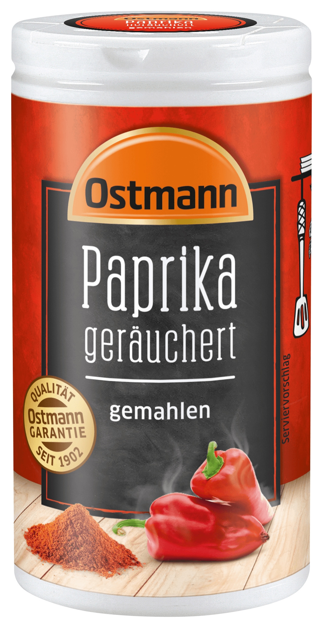 Ostmann Paprika geräuchert gemahlen 35g bei REWE online bestellen!