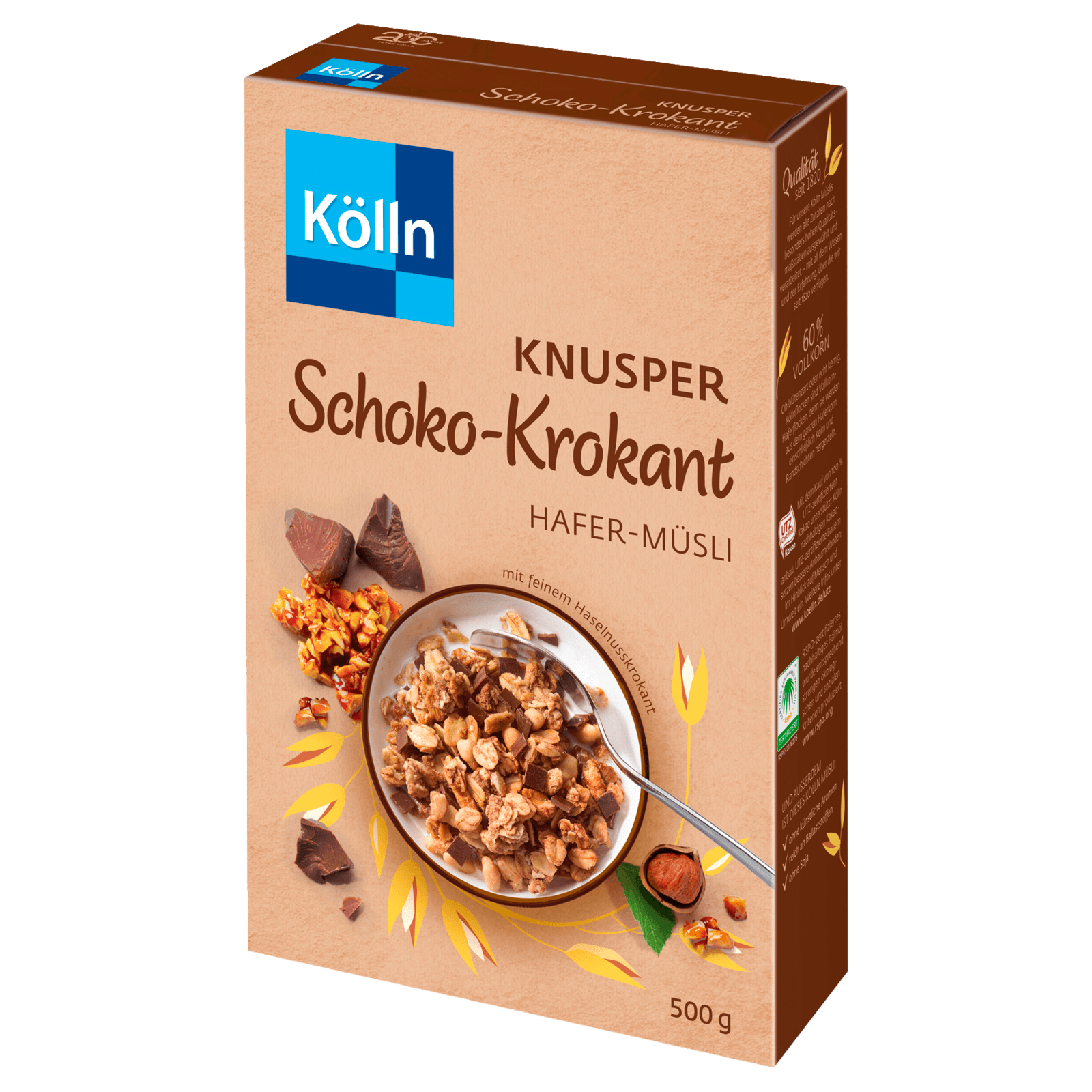 Kölln Müsli Knusper Schoko-Krokant 500g bei REWE online bestellen!