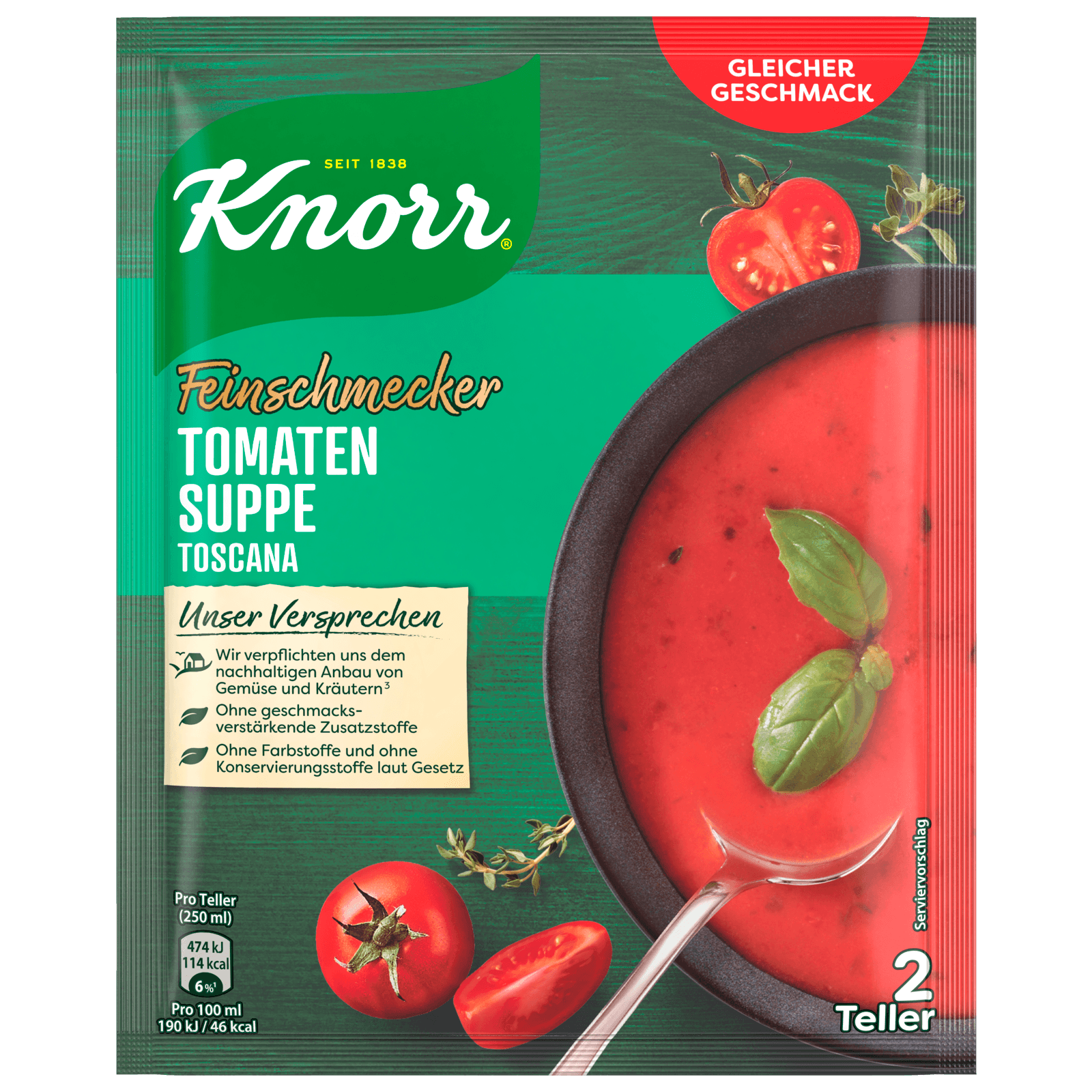 Knorr Feinschmecker Tomaten Suppe Toscana 500ml bei REWE online bestellen!