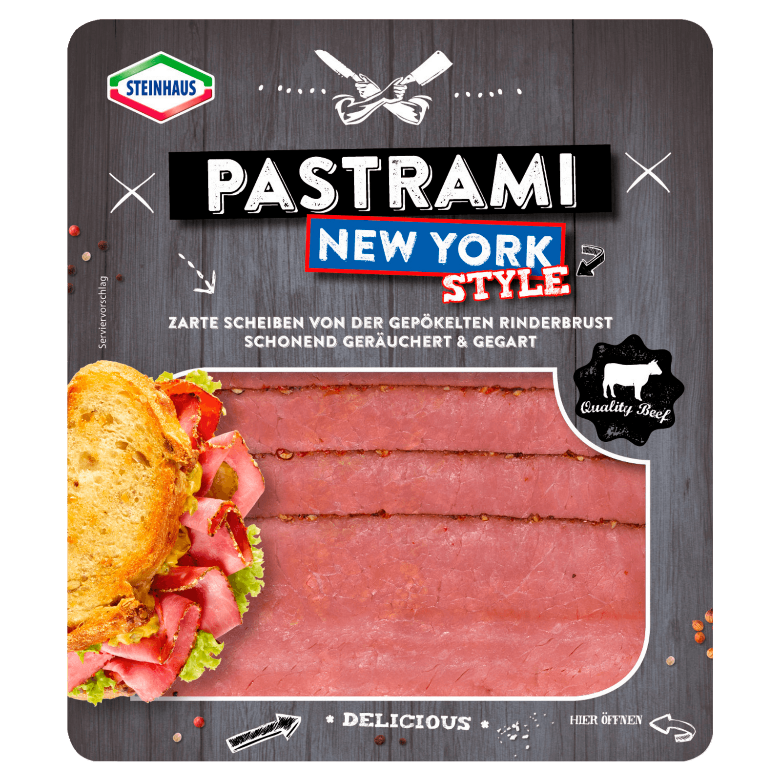 Steinhaus Pastrami New York Style 60g