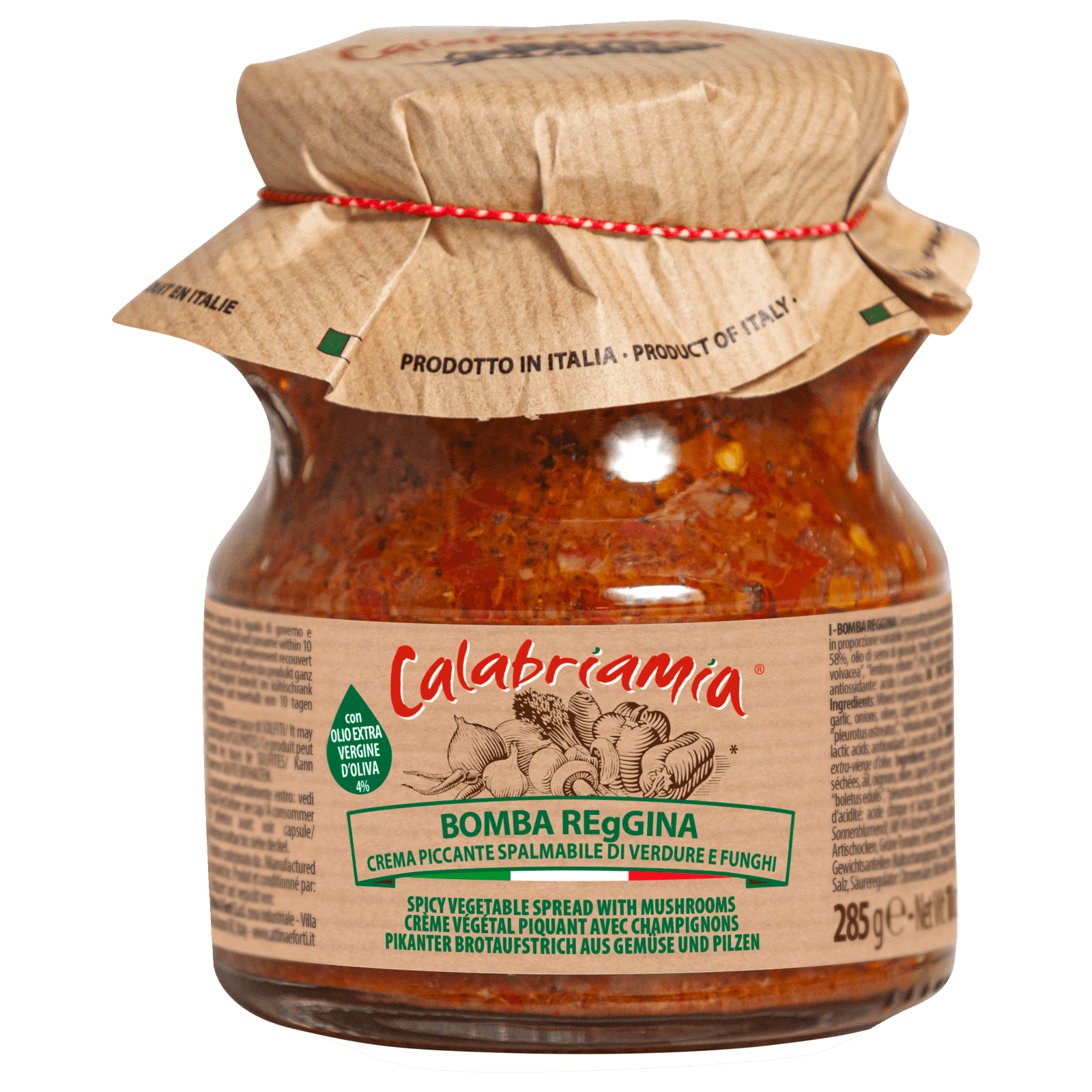 Calabriamia Bomba REGgINA pikanter Brotaufstrich 285g bei REWE online ...