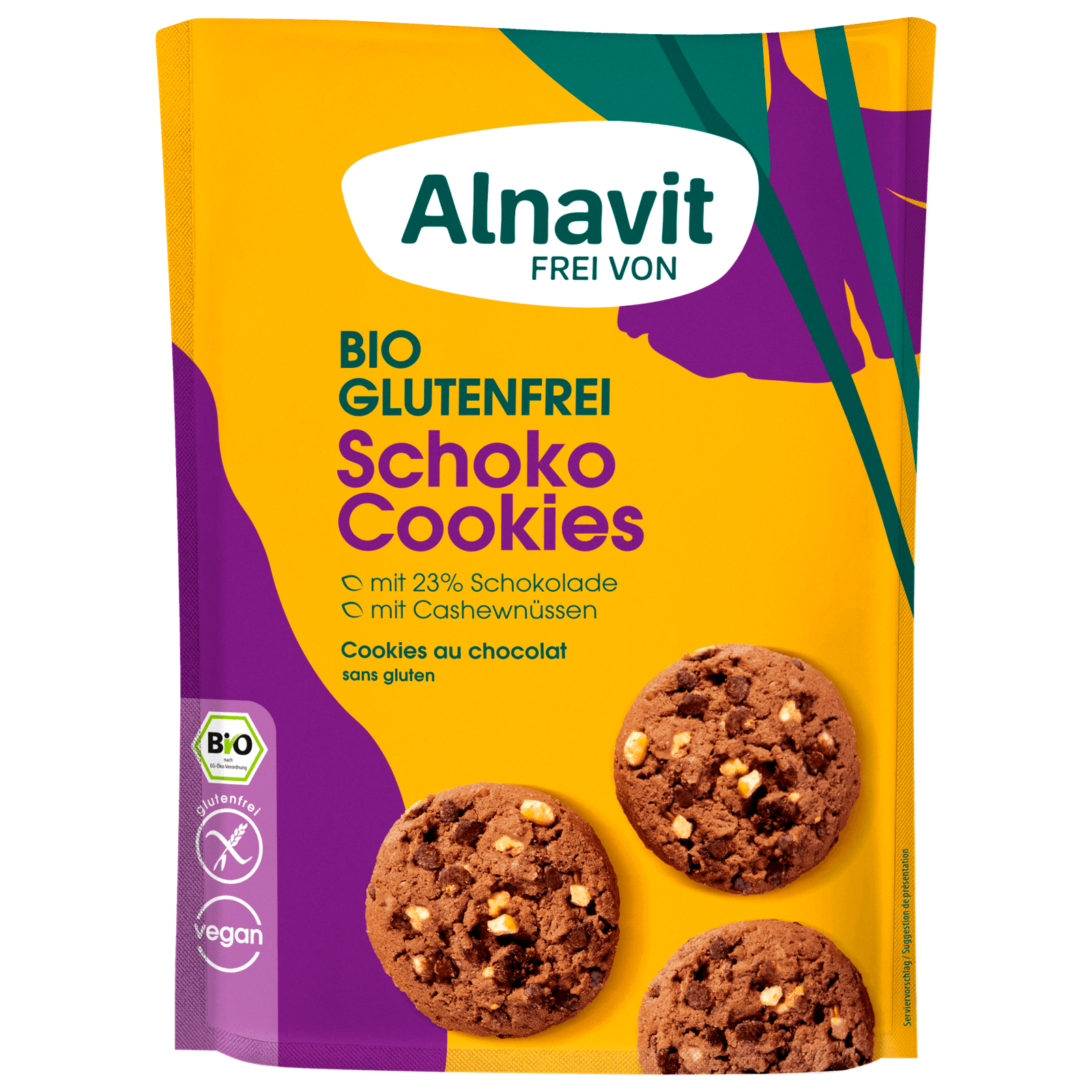 Alnavit Bio Schoko Cookies 125g