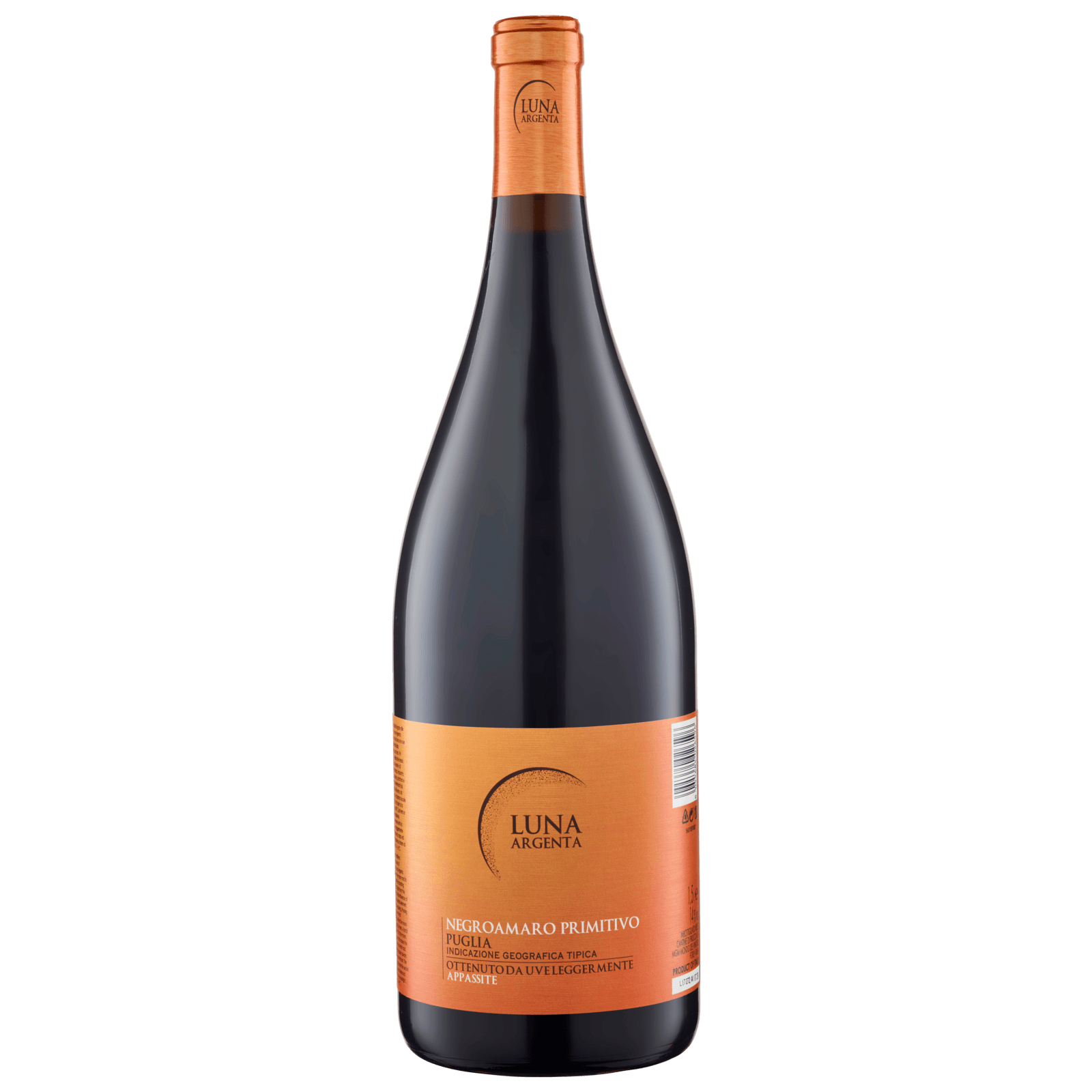 Luna Argenta Rotwein Negroamaro Primitivo halbtrocken 1,5l bei REWE online  bestellen! | Rotweine