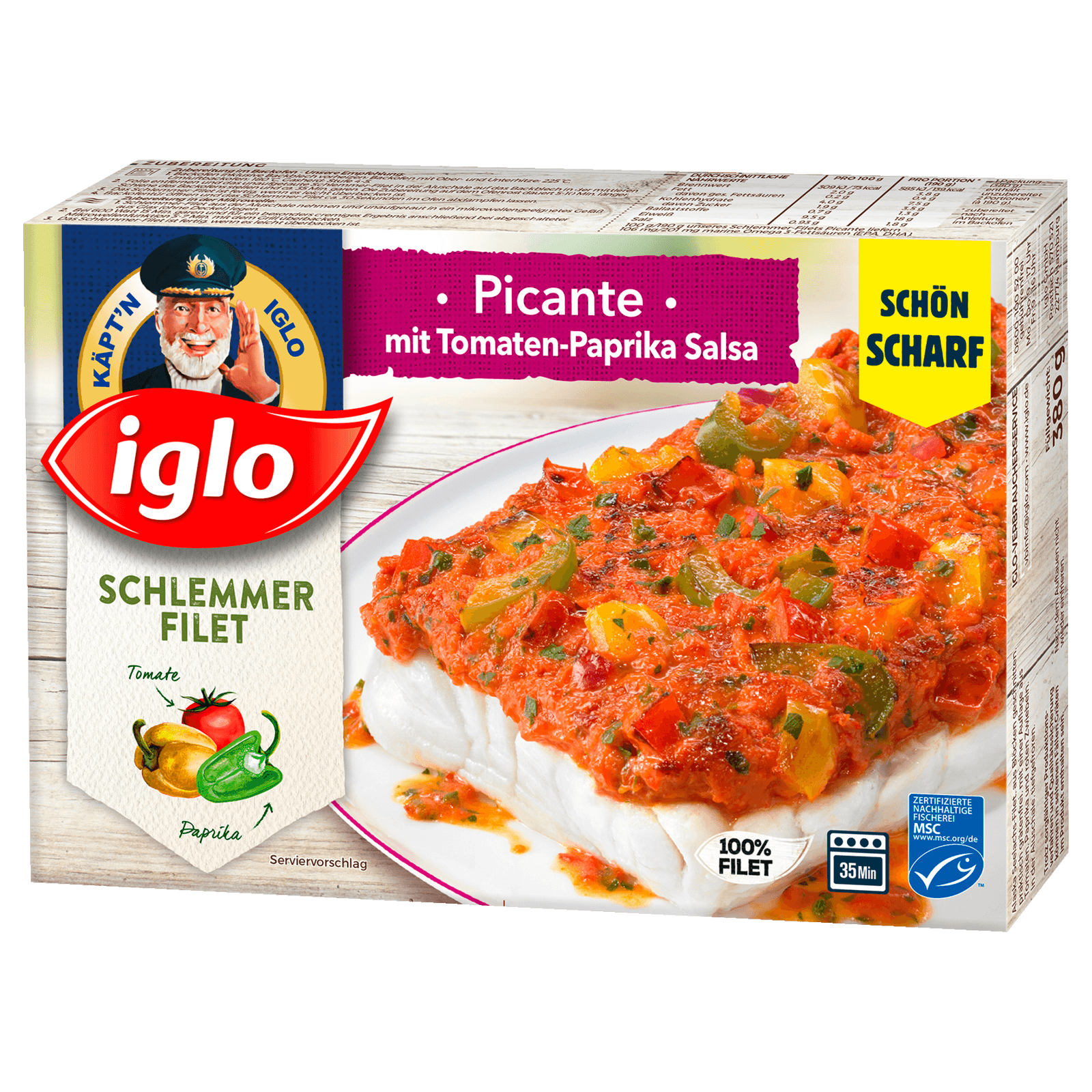 Iglo Schlemmerfilet Picante 380g