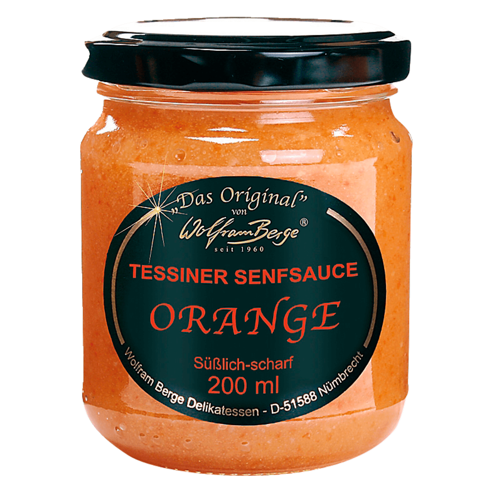 Wolfram Berge Tessiner Senfsauce Orange 200ml bei REWE online bestellen!