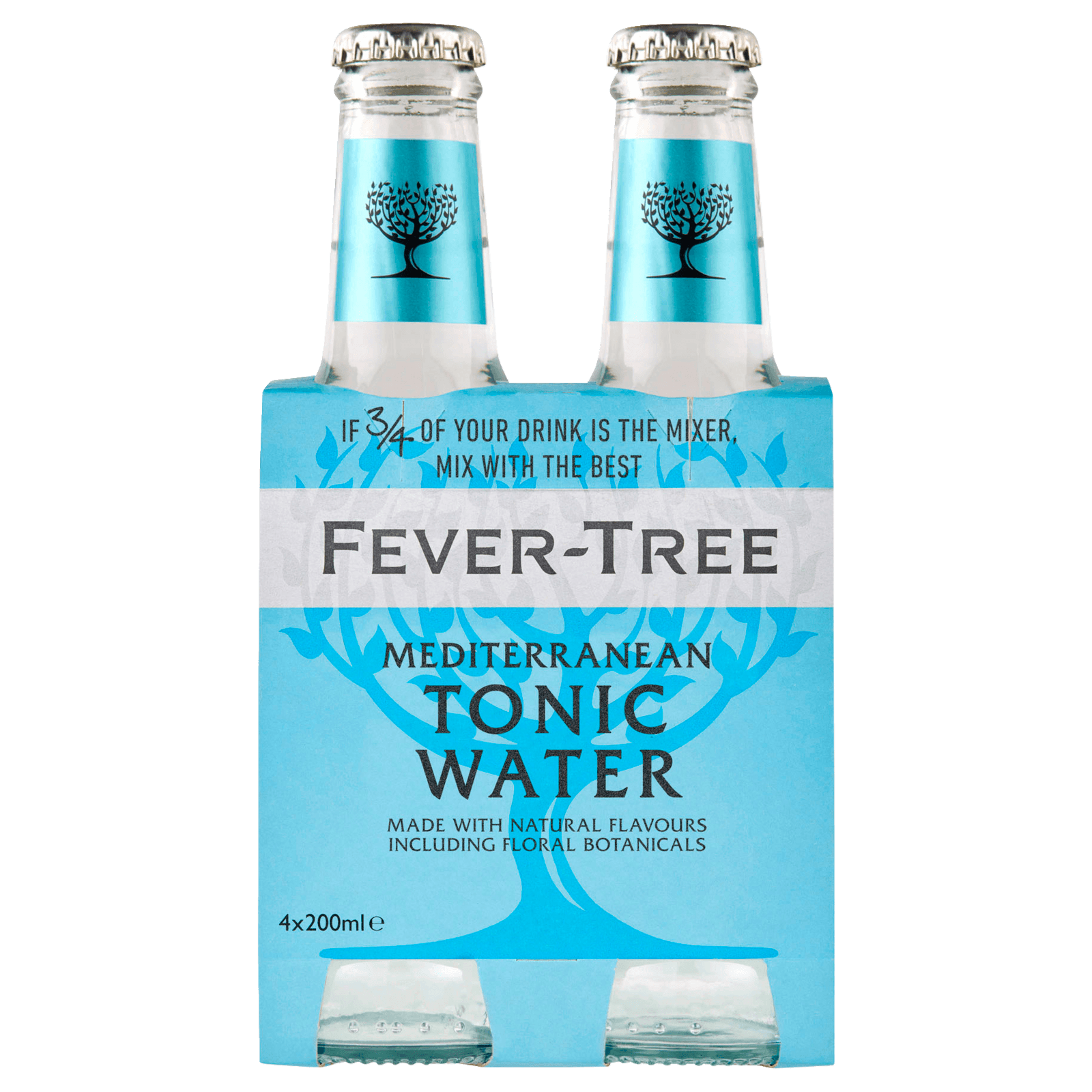 Fever-Tree Mediterranean Tonic Water 4x0,2l