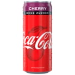 Coca Cola Zero Cherry 0,33l