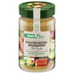 REWE Bio Fruchtaufstrich Stachelbeer-Rhabarber 250g