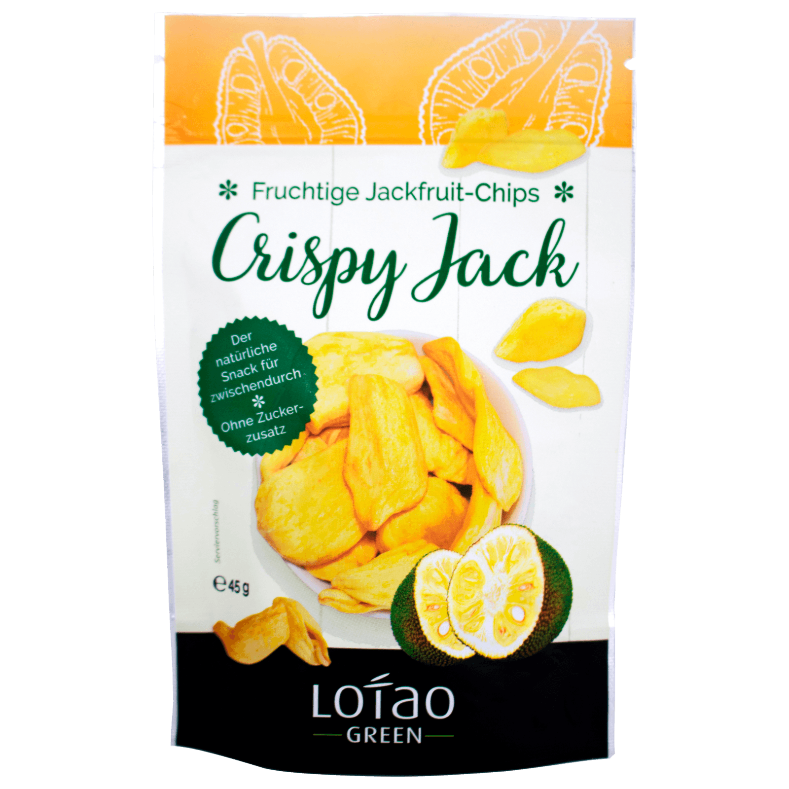 Lotao Bio Crispy Jack Jackfruit Chips 45g Bei Rewe Online Bestellen