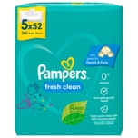 Pampers Fresh Clean Feuchttücher 5x52 Stück