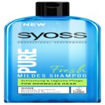 Syoss Mildes Shampoo Pure Fresh 500ml