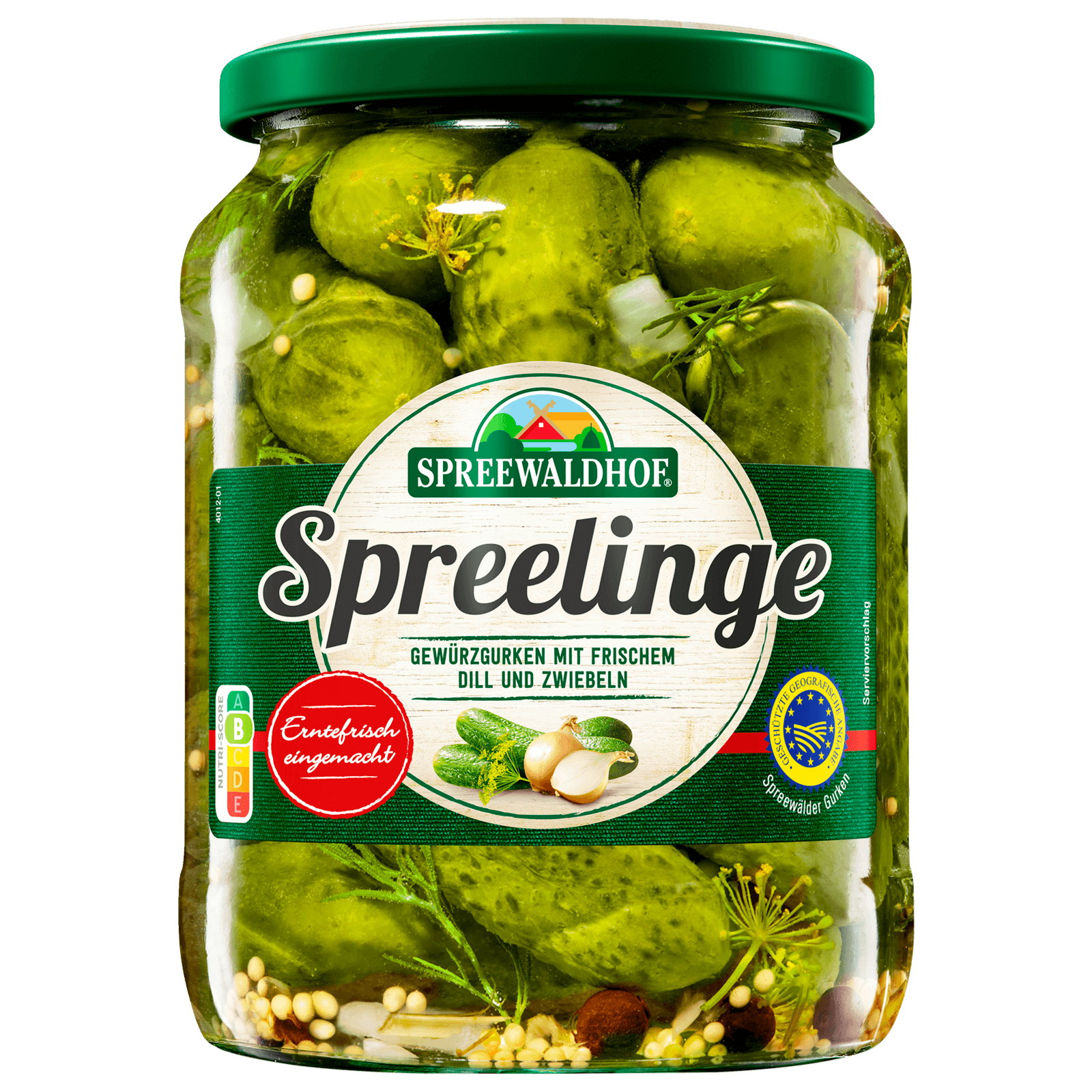 Spreewaldhof Spreelinge Gewürzgurken 360g