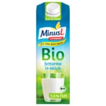MinusL Bio fettarme H-Milch laktosefrei 1,5% 1l