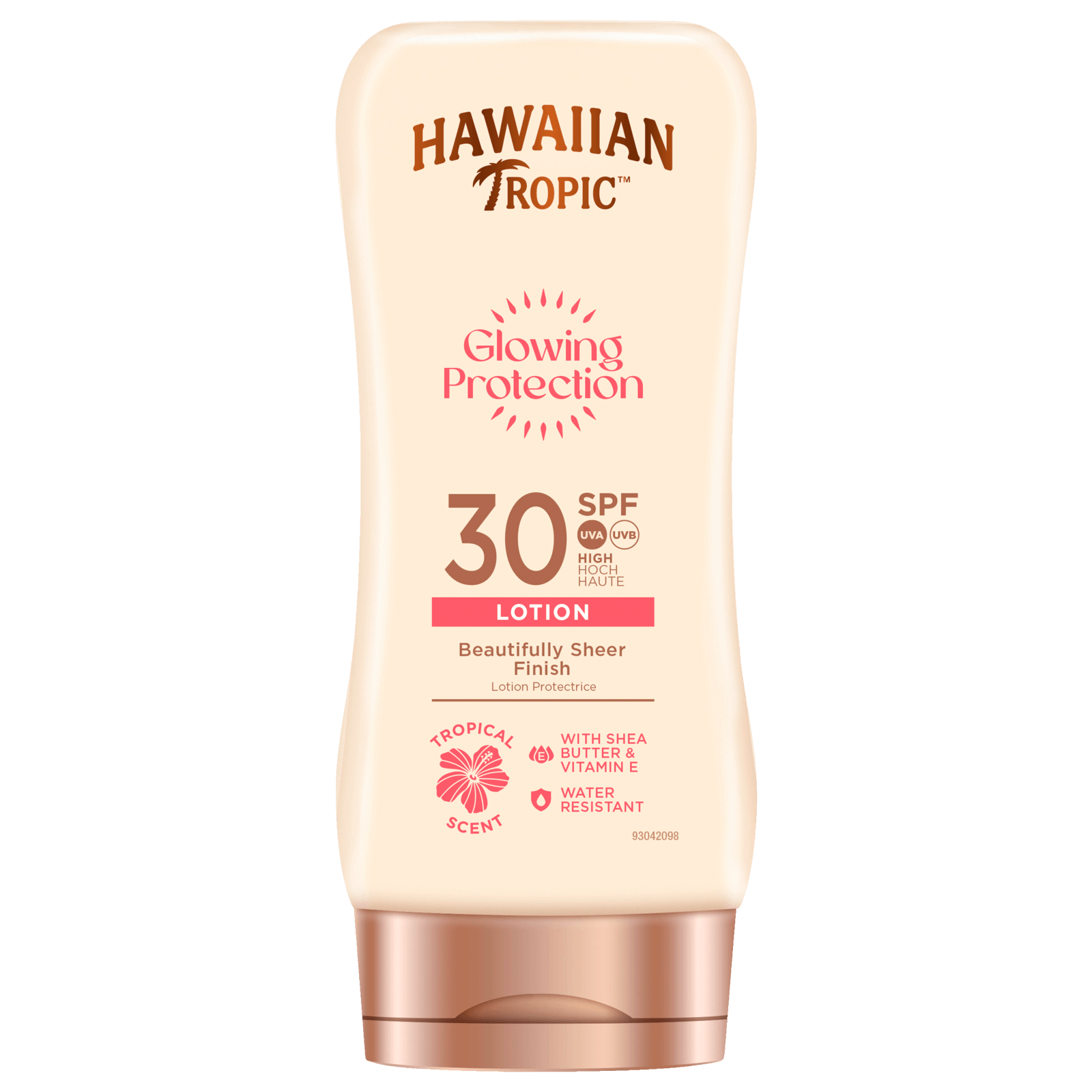 Hawaiian Tropic Satin Protection Sun Lotion solkräm SPF 30, 180 ml, 1 st