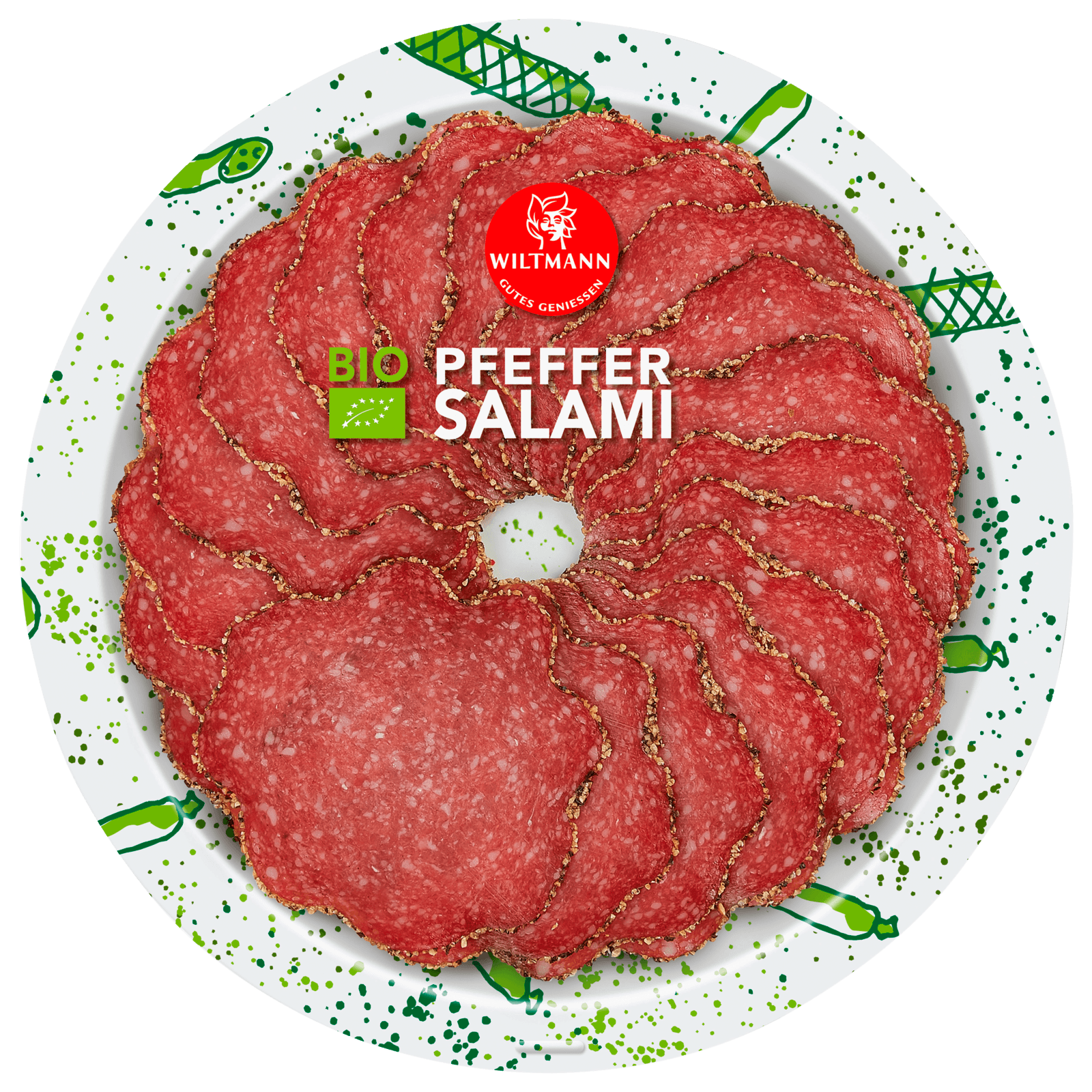 Wiltmann Bio Pfeffer Salami 80g bei REWE online bestellen!