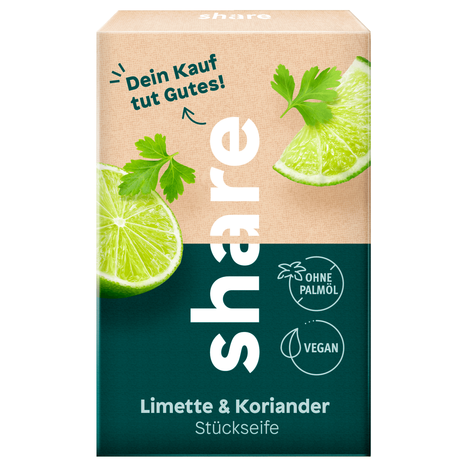 share Stückseife Limette &amp; Koriander 100g bei REWE online bestellen!