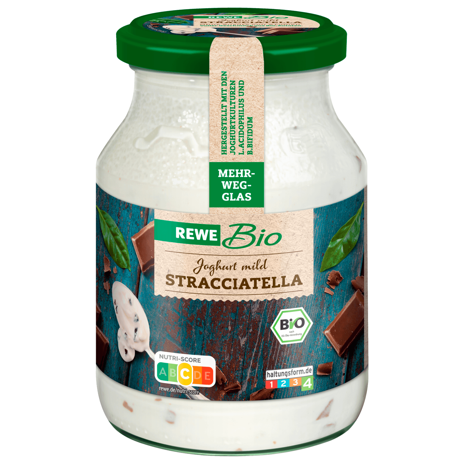 REWE Bio Joghurt mild mit Stracciatella 500g