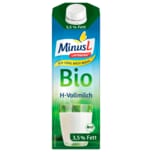 MinusL Bio H-Milch 3,5% 1l