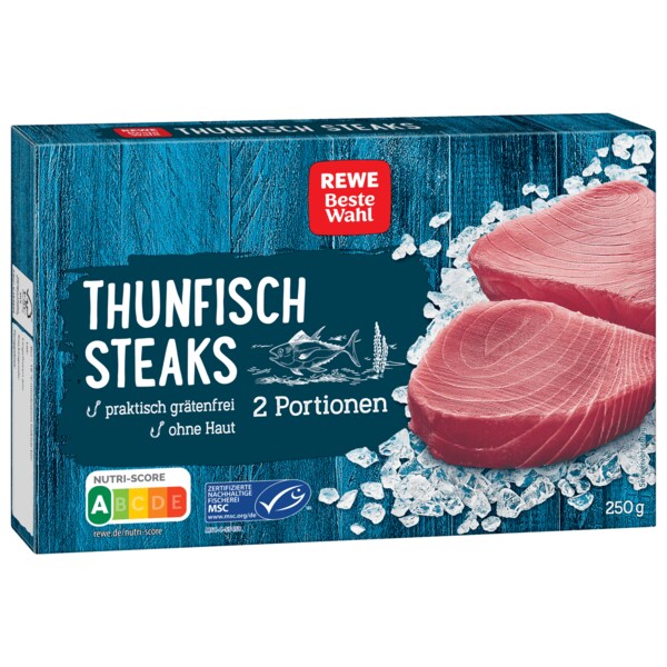 REWE Beste Wahl Thunfisch Steaks 250...