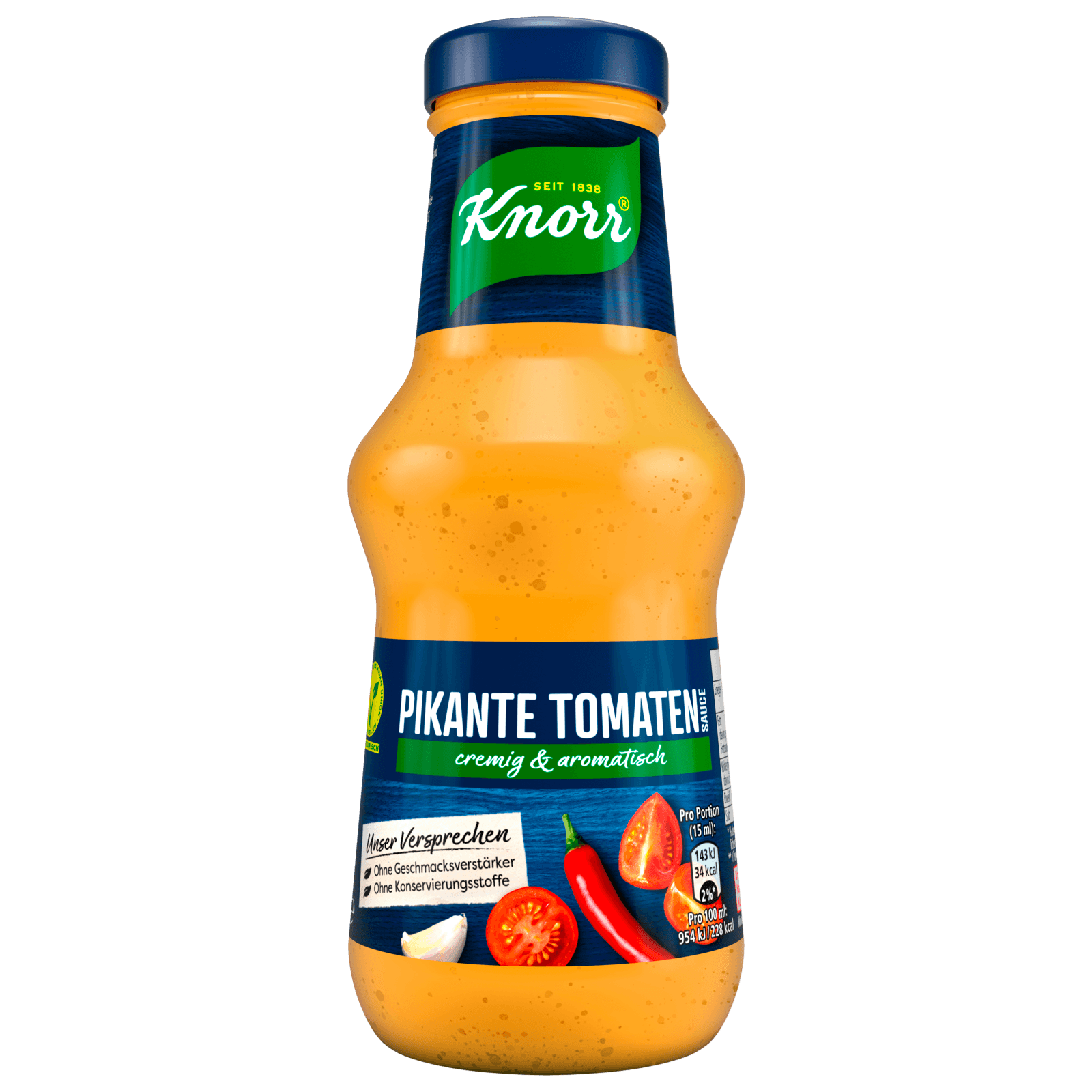 Knorr Pikante Tomaten Sauce 250ml bei REWE online bestellen!