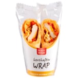 Ready to eat herzhafter Wrap Chicken Bombay Style 190g