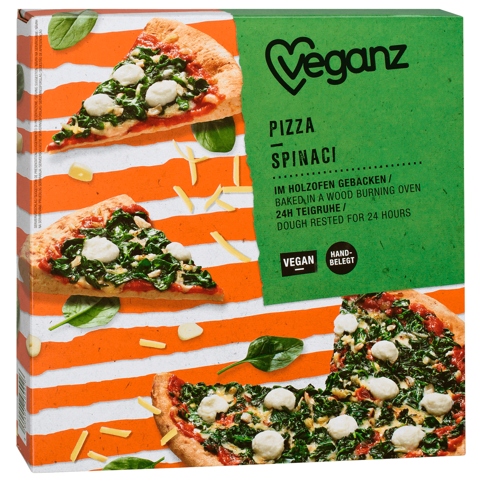 Veganz Pizza Spinaci 360g Bei Rewe Online Bestellen