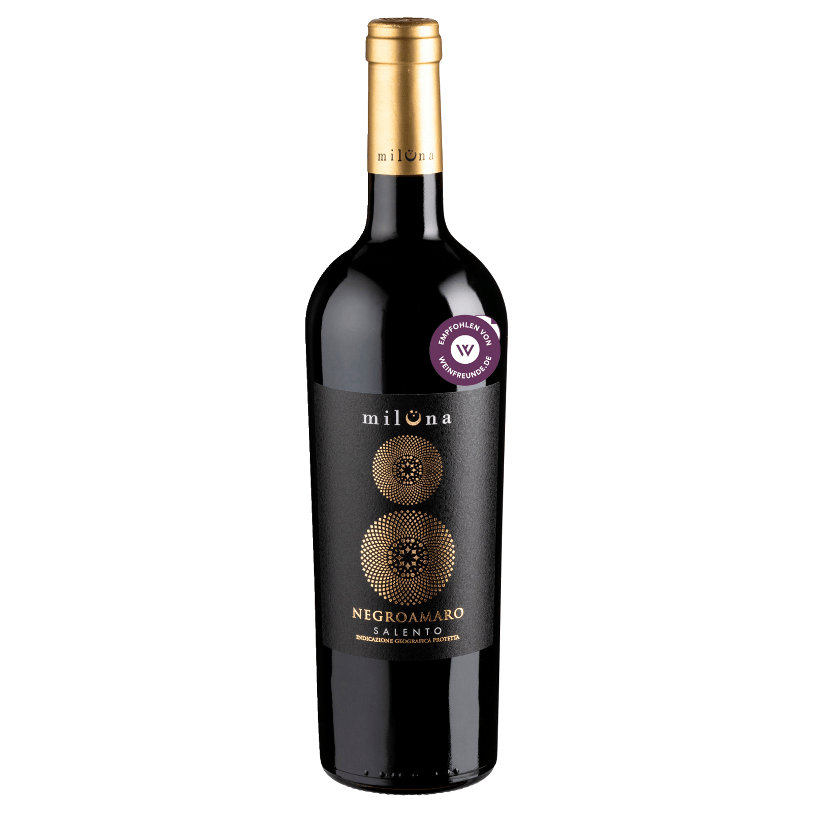 Miluna Rotwein Negroamaro halbtrocken 0,75l