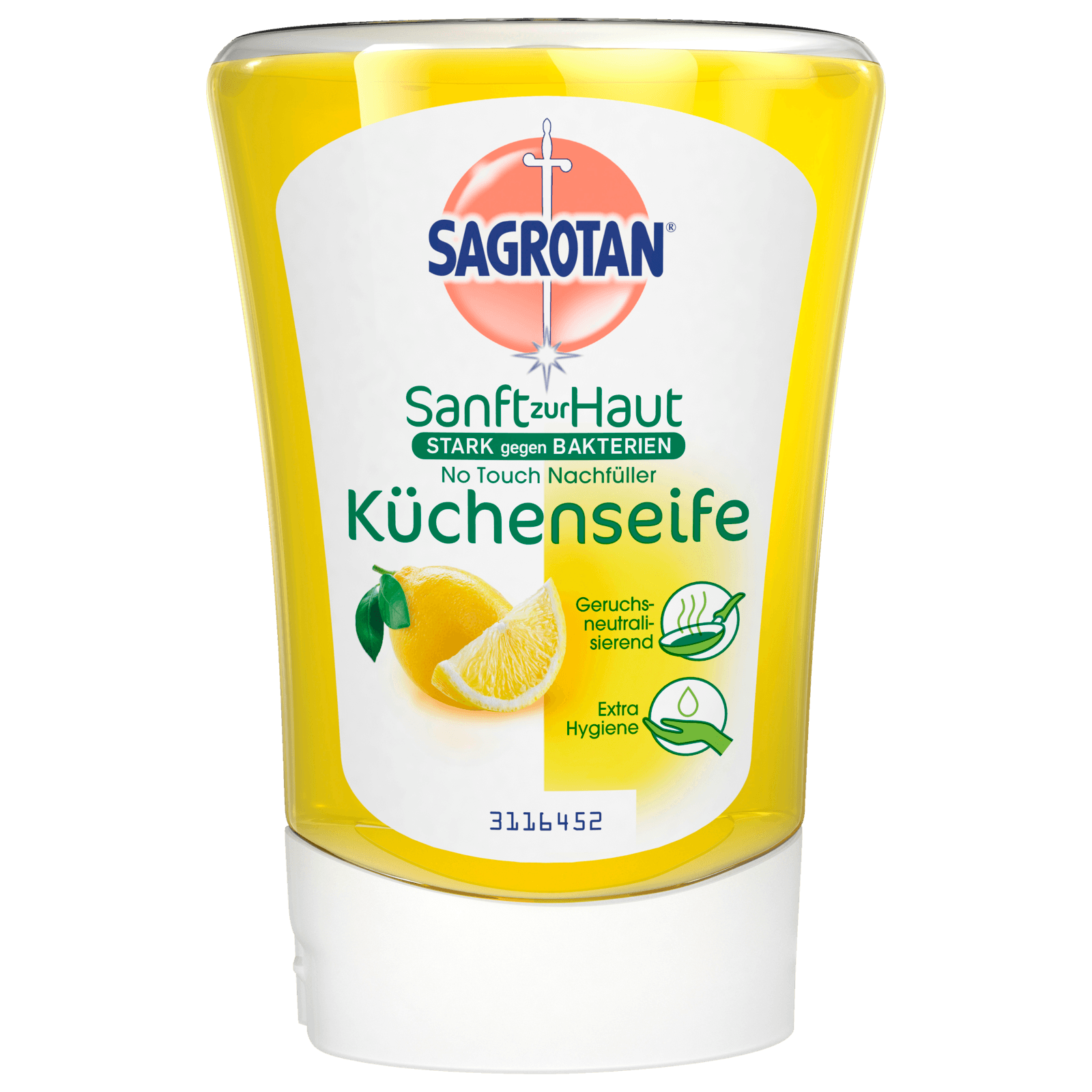 Sagrotan No-Touch Küchenseife Nachfüller Citrus 250ml bei REWE online  bestellen!