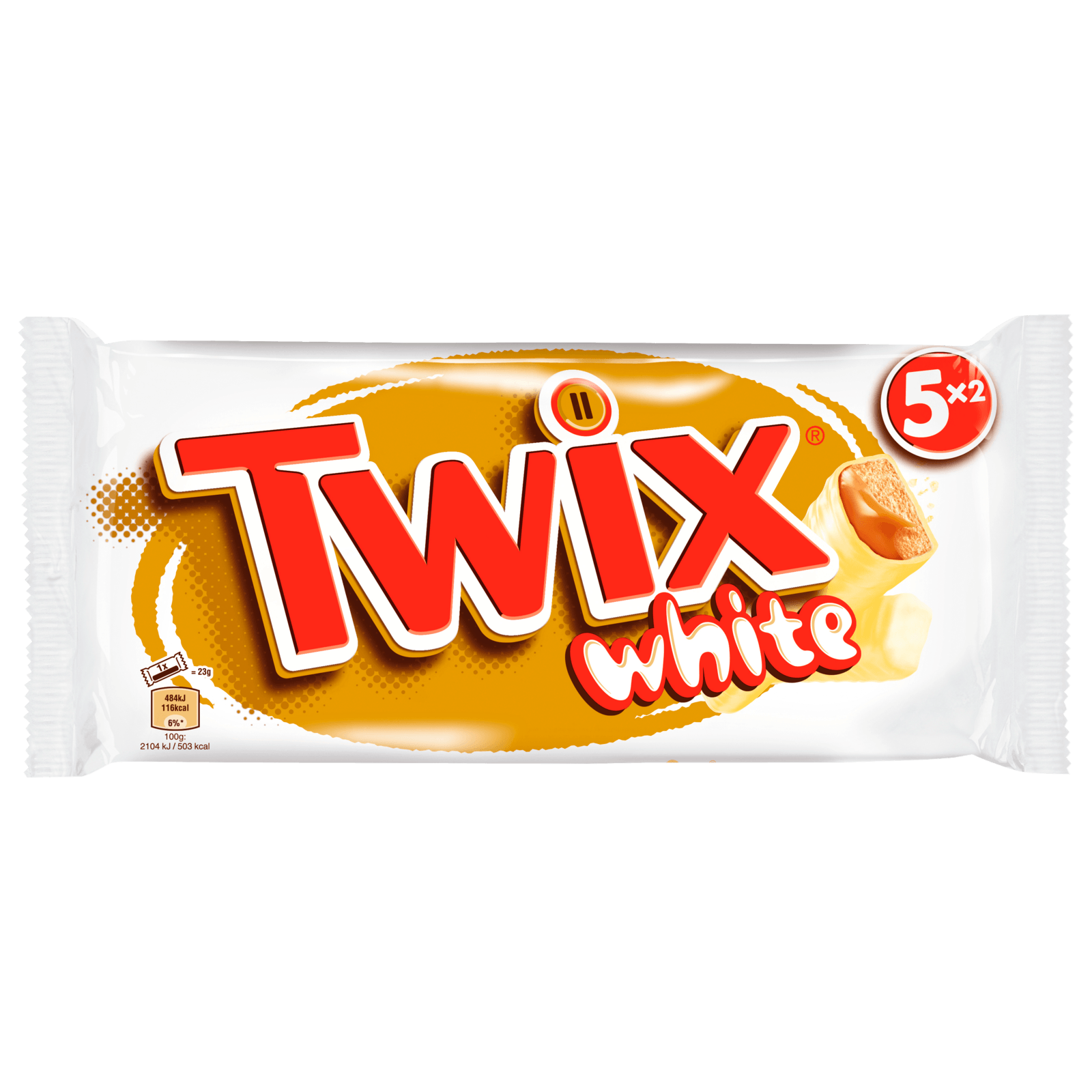 Twix White 46g, 2 Stück