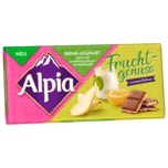 Alpia Schokolade Fruchtgenuss Birne-Joghurt 100g