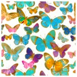 Paper + Design Servietten 3-lagig 20 Stück "Golden Butterflies"