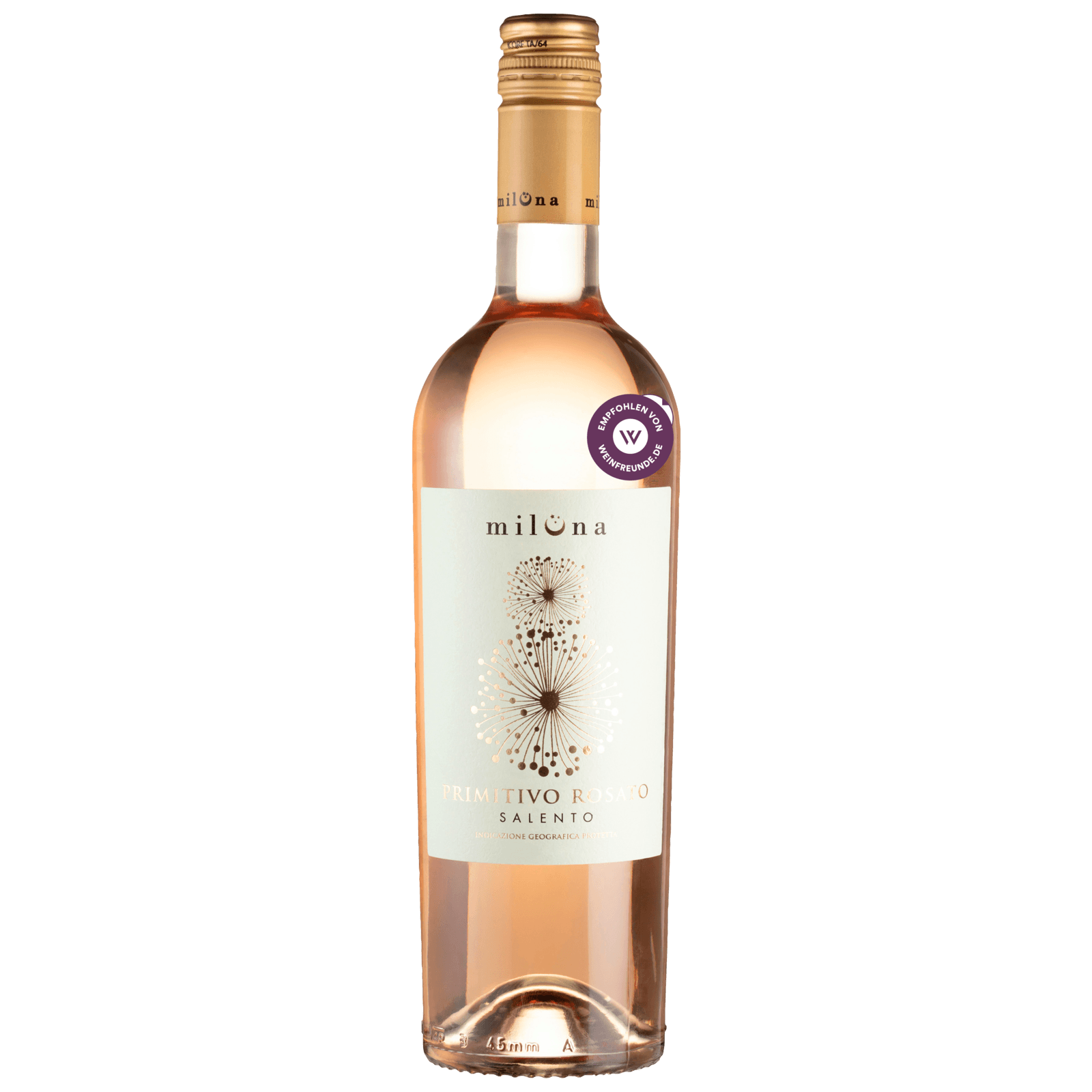 Miluna Roséwein Primitivo Rosato trocken 0,75l