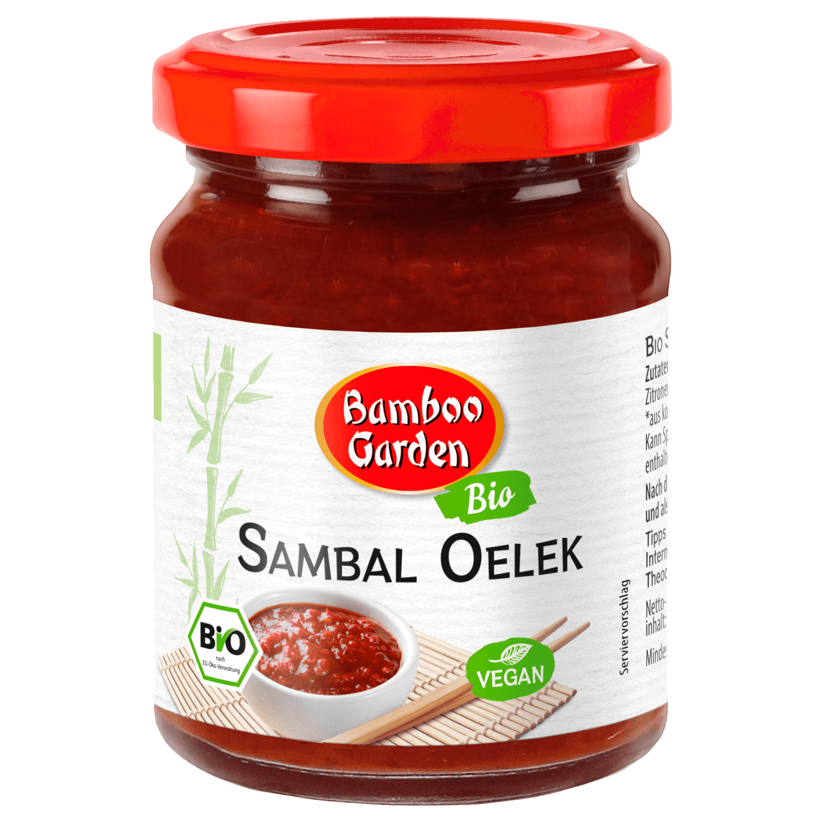 Bamboo Garden Bio Sambal Oelek 125g