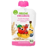 Freche Freunde Bio Frucht-Porridge Apfel, Banane, Himbeere & Blaubeere 100g