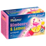 Messmer Miami Vibes Himbeere & Lemon 50g, 20 Beutel