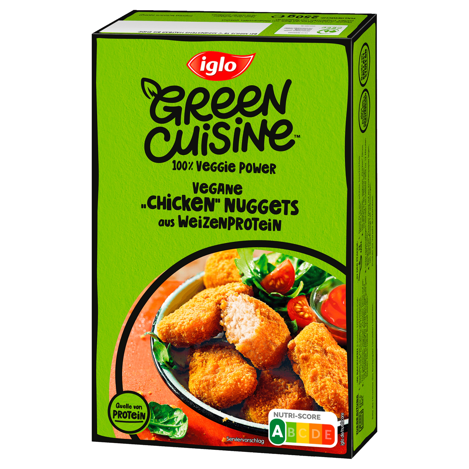 Iglo Green Cuisine "Chicken" Nuggets vegan 250g