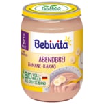 Bebivita Bio Abendbrei Banane-Kakao ab 6. Monat 190g