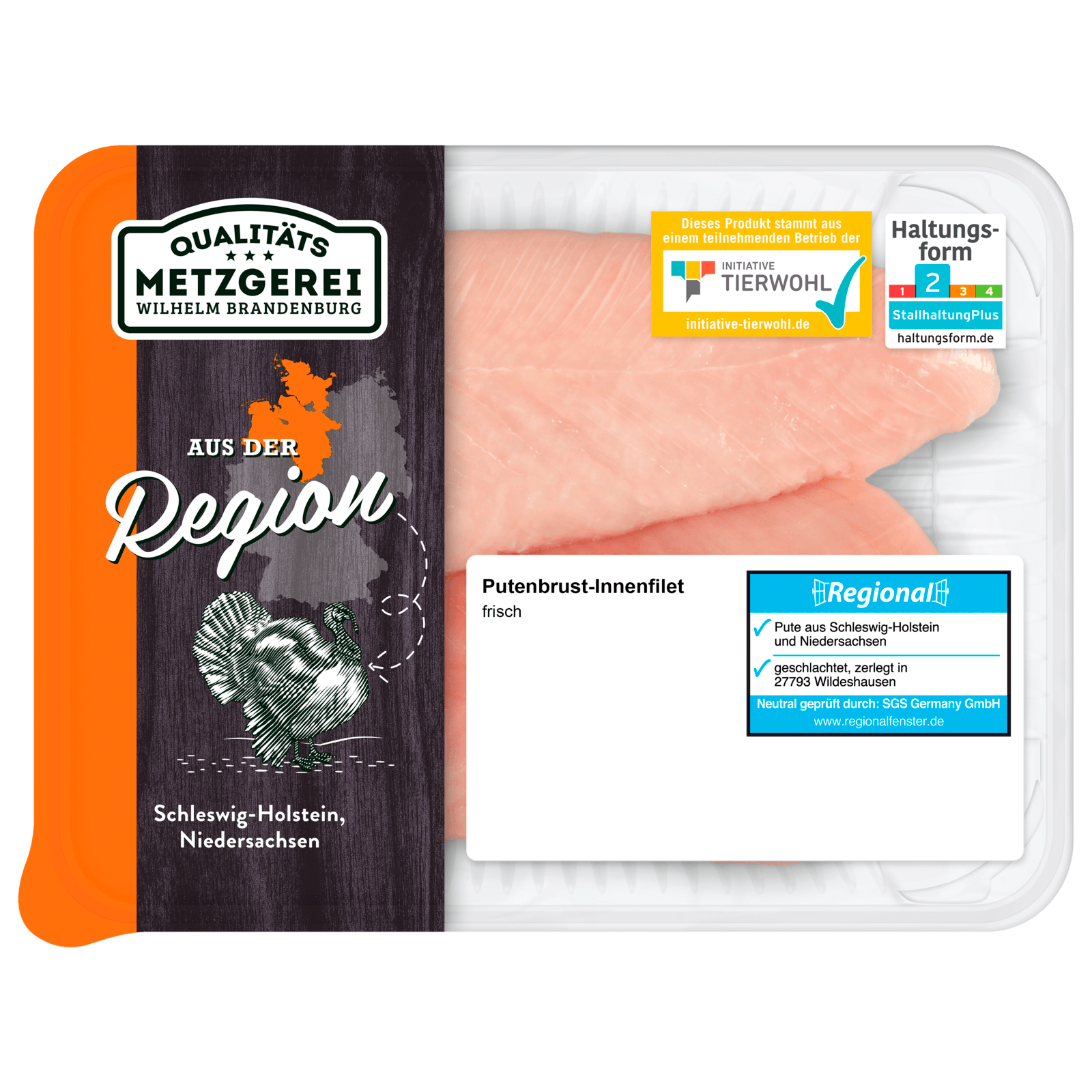 Wilhelm Brandenburg Putenbrust-Innenfilet 400g bei REWE online bestellen!