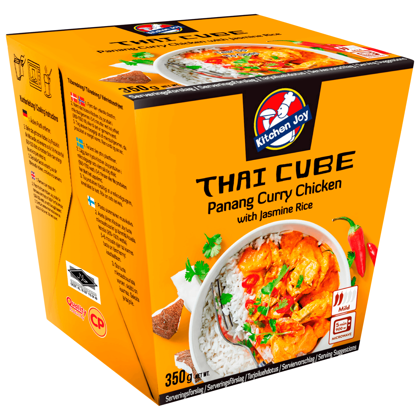 Kitchen Joy Thai Cube Panang Curry Chicken 350g bei REWE online bestellen!