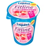 Exquisa Fitline Quark-Joghurt-Creme Protein Himbeere-Rhabarber 400g
