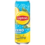 Lipton Ice Tea Sparkling Zitrone ohne Zucker 0,33l