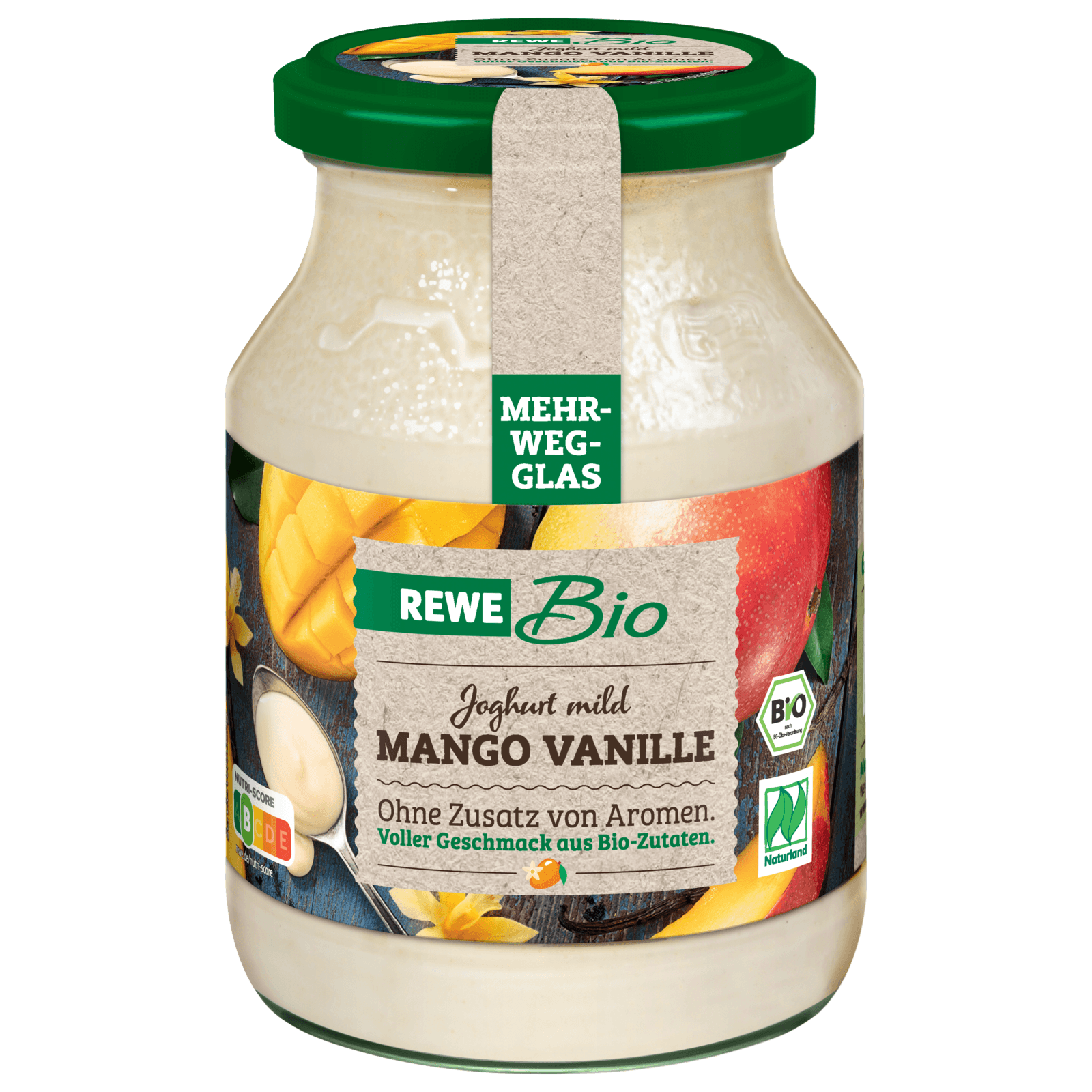 REWE Bio Joghurt Mango Vanille 500g