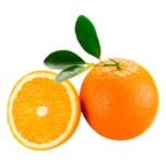 Orangen mit Blatt ca. 1kg