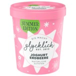 Glycklich Milcheis Joghurt Erdbeere 500ml