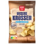 REWE Beste Wahl Unsere Krossen Chips Butter & Salz 150g