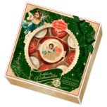 Reber Zimtweihnachtswaffeltörtchen mit Marzipan- & Edelmarzipankugeln 180g