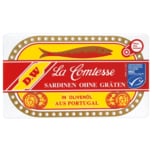 La Comtesse Sardinen ohne Gräten in Olivenöl 125g