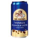Mr. Brown Vanilla Flavour Latte Coffee Drink 0,25l