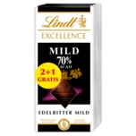 Lindt Excellence Schokolade Edelbitter Mild 300g 2+1 Gratis